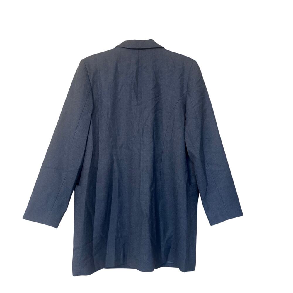 Pendleton 100% virgin wool blue blazer lined size 16 - Picture 3 of 5